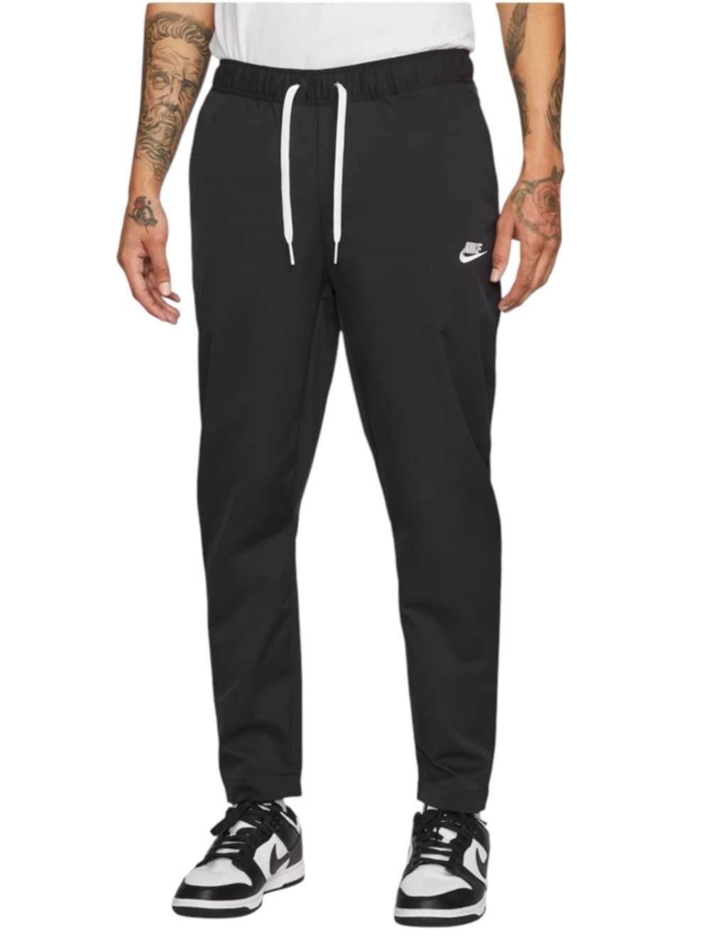 Nike Club Men's Woven Tapered Leg Pants size large black L